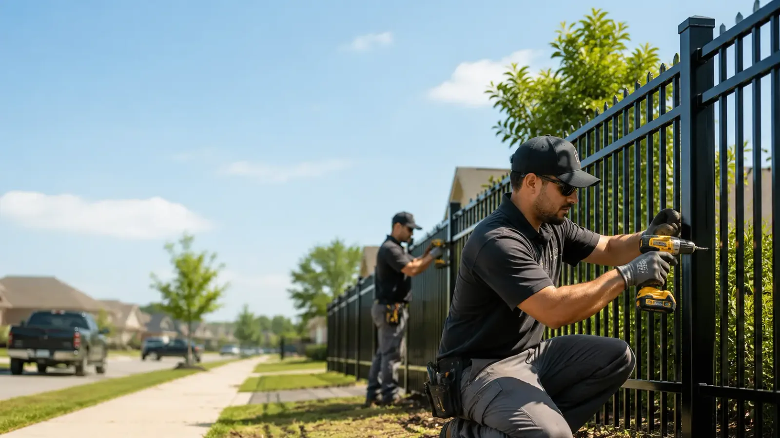 Metal Fence Installation in Douglass, KS